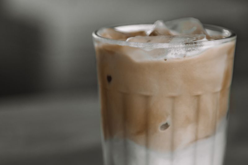 Cold brew coffee over ice
